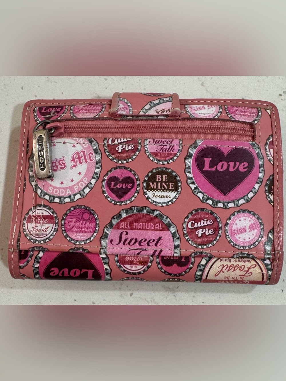 Fossil “Be Mine Forever” Wallet Design - Picture 2 of 9